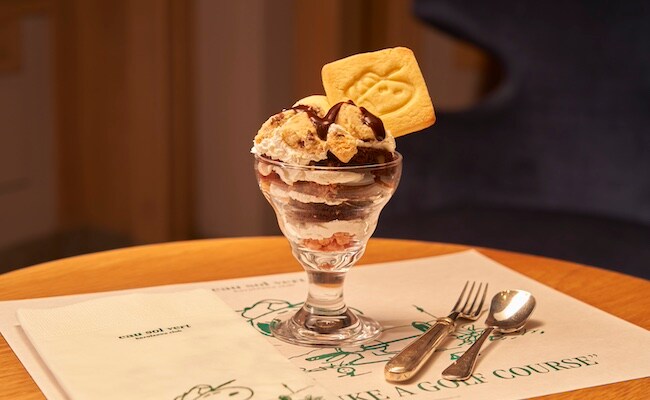 チョコチップクッキーのパフェ