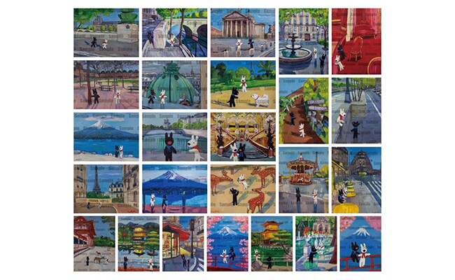 原作者の原画のサンプル画像