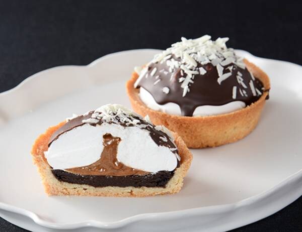 ふわとろマシュマロタルト　生キャラメルソース入