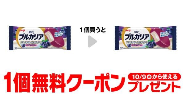 明治 ブルガリア フローズンヨーグルト デザート ブルーベリー 