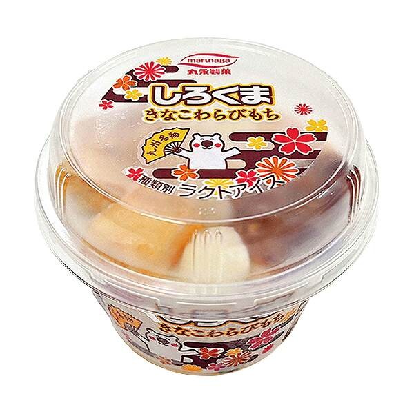 丸永製菓　しろくま　きなこわらびもち