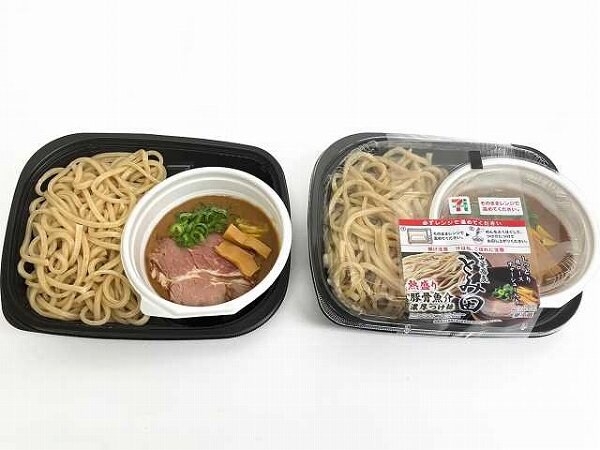 とみ田監修　濃厚豚骨魚介　熱盛つけ麺
