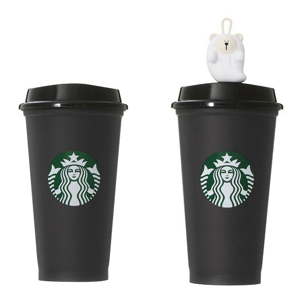 ハロウィン2025カラーチェンジングリユーザブルカップ473ml/ハロウィン2025カラーチェンジングリユーザブルカップ473ml+ドリンクホールキャップベアリスタゴースト