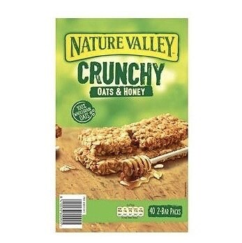 ジェネラルミルズ ネイチャーバレー オーツ＆ハニー グラノーラバー42g×40枚
