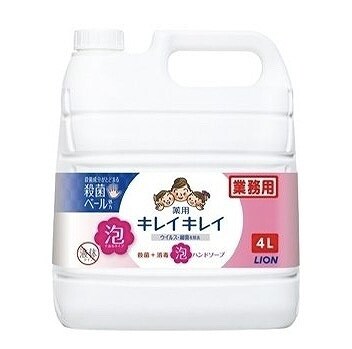 キレイキレイ 薬用 泡ハンドソープ 4L