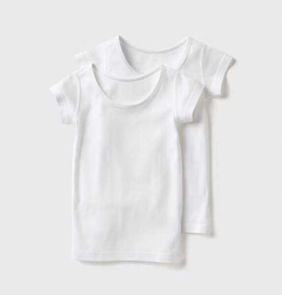 コットンフライスインナーT/2枚組