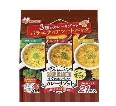 アイリスフーズ 3種のカレーリゾット 21食入
