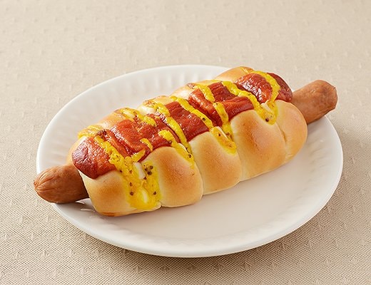 あらびきポークフランクロール