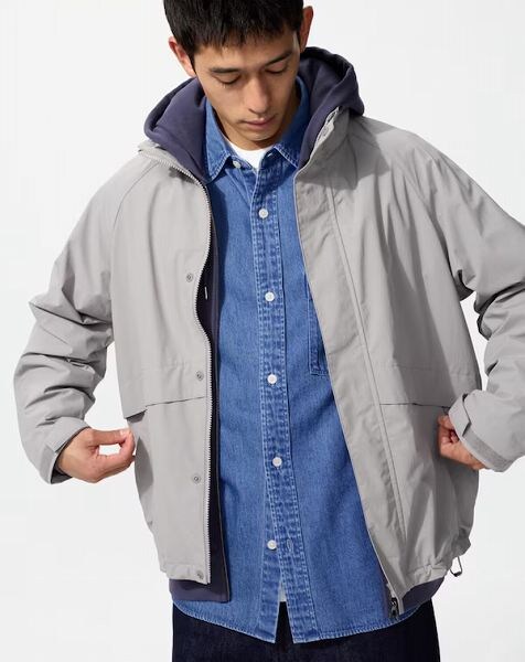 ウインドプルーフスタンドブルゾン