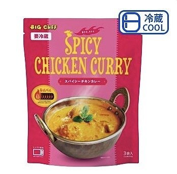 ビッグシェフ スパイシーチキンカレー 200g×3個