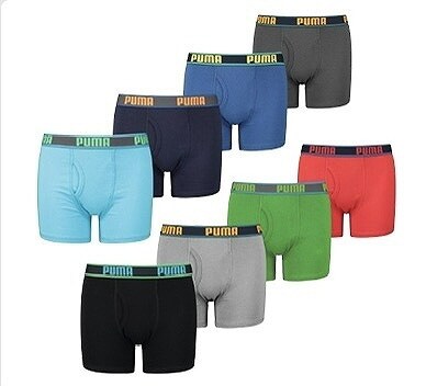 PUMA ボーイズ ボクサーブリーフ 4枚組 米国サイズ S-L