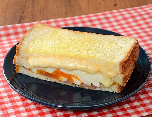 ホットサンド　ベーコン＆チーズ
