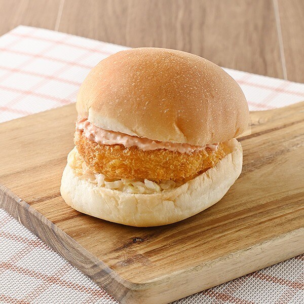 ぷりぷり海老の海老カツバーガー