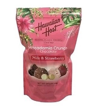ハワイアンホースト　マカダミアクランチ　チョコ＆ストロベリー　300g