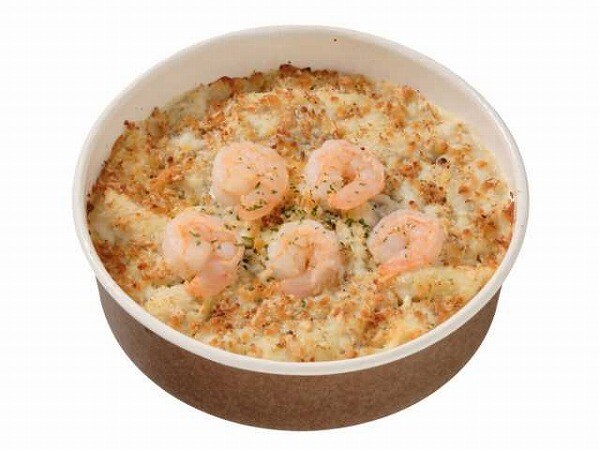 クリーミーソースの海老グラタン