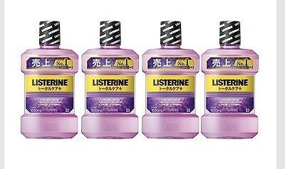 リステリン　トータルケアプラス　1L×4本セット