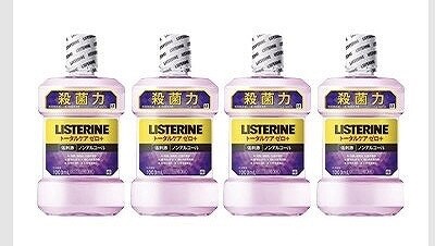 リステリン　トータルケア　ゼロプラス　1L×4本セット