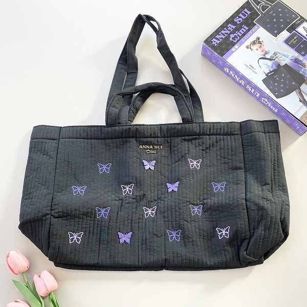 ANNA SUI mini [アナ スイ・ミニ] 刺繍トートバッグ