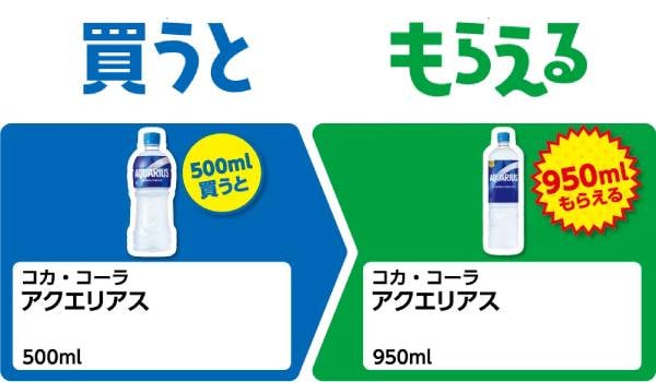 コカ・コーラ　アクエリアス　500ml