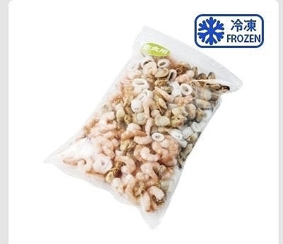 東洋冷蔵株式会社　生食用　シーフードミックス　1kg　エビ・ホタテ・ムール貝・イカ