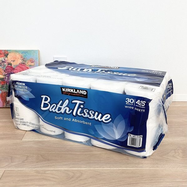 カークランドシグネチャー トイレットペーパー（バスティッシュ）