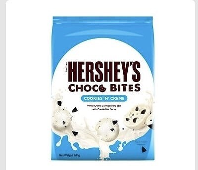 HERSHEY`S チョコバイツ　クッキー＆クリーム　900g