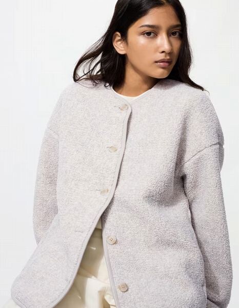 ボアフリースリラックスカーディガン