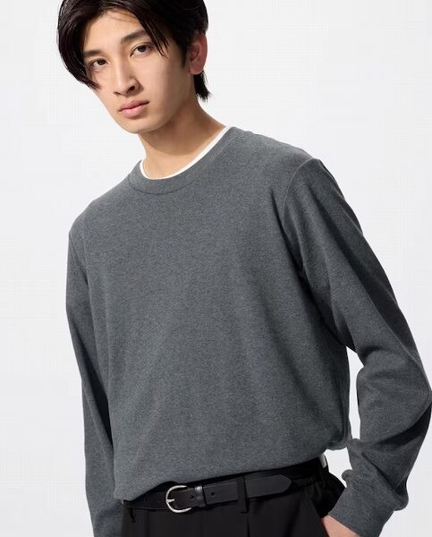 ソフトタッチクルーネックTシャツ