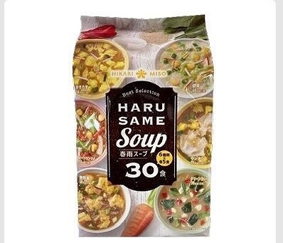 ひかり味噌 春雨スープ 6種類(30食入)