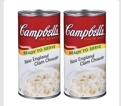 キャンベル ニューイングランド クラムチャウダー 1.36kg×2缶
