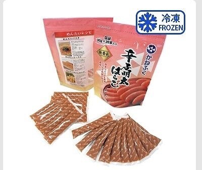 かねふく　無着色　辛子明太ばらこ　30g×20本入