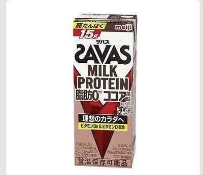 SAVAS　ミルクプロテイン　ココア風味　200ml×24本