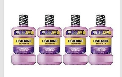 リステリン　トータルケア　PLUS　7つの効果　1L×4本セット