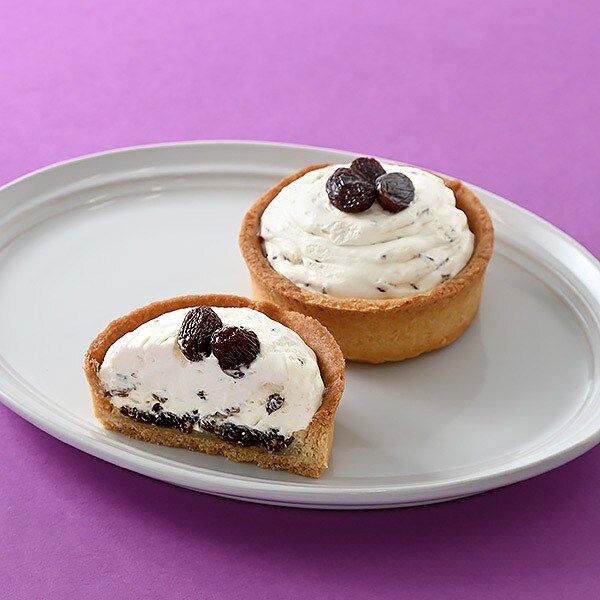 大人のラムレーズンタルト