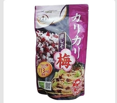 大森屋　カリカリ梅赤しそ　400g