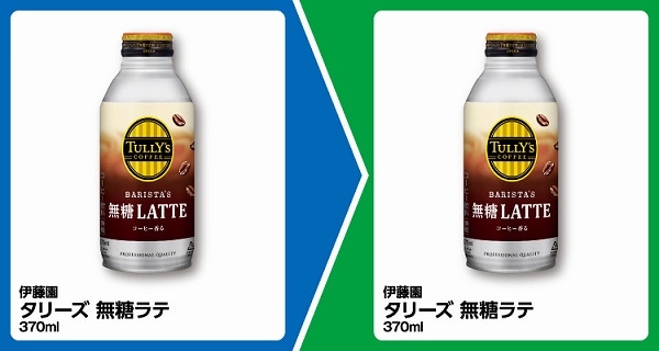 伊藤園 タリーズ 無糖ラテ 370ml