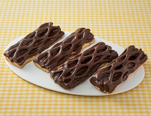 さっくり食感のチョコスティックパイ　4本入