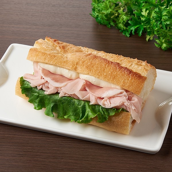 石窯パリジャンサンド（2種ハム&マスカル）