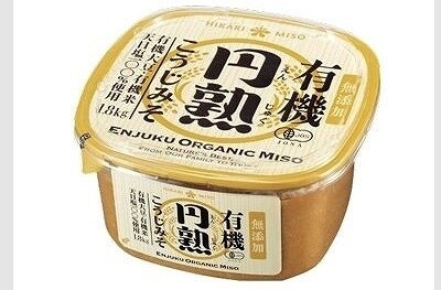 ひかり味噌　有機円熟こうじみそ　1.8kg