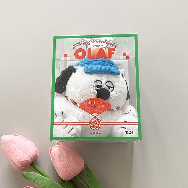 『SNOOPY'S BROTHER OLAF 鏡餅オラフのぬいぐるみチャーム BOOK』