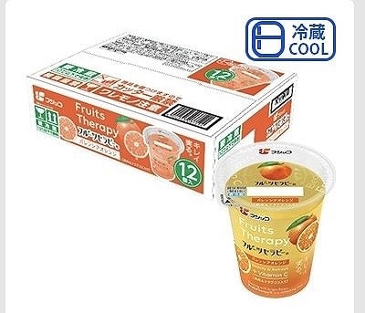 フジッコ　フルーツセラピー　バレンシアオレンジ　150g×12個