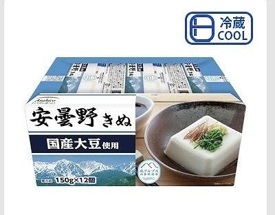 安曇野　きぬ豆腐　150g×2連×6パック