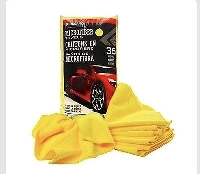 KIRKLAND SIGNATURE マイクロファイバータオル　36枚　約40cm×40cm