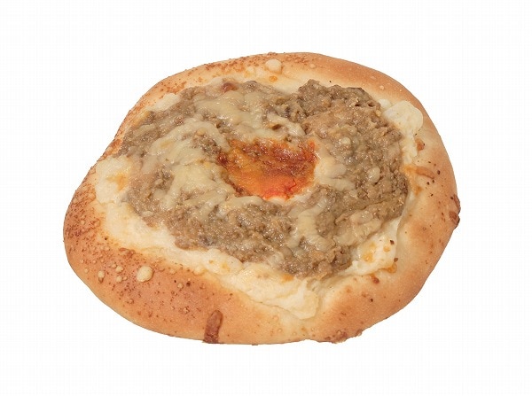 キーマカレーとポテトのパン