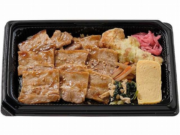炭火焼豚バラの海苔弁当