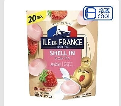 ILE DE FRANCE シェル・イン ストロベリー風味 400g