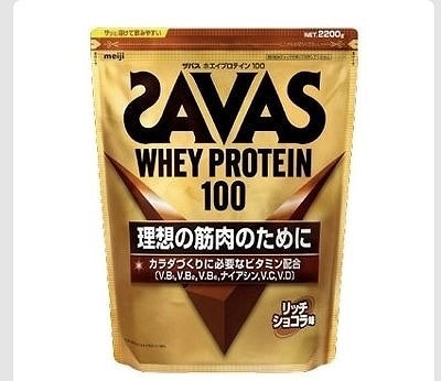 SAVAS ホエイプロテイン100　リッチショコラ　2,200g