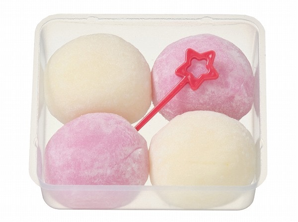 紅白こもち　いちご＆練乳みるく