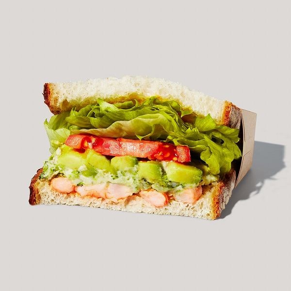 えびアボカド 石窯カンパーニュサンド