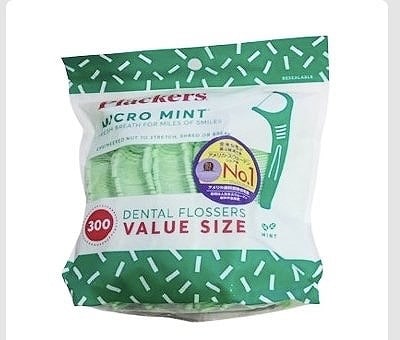 プラッカーズ　デンタルフロス　歯間ブラシ　ミント味　300本